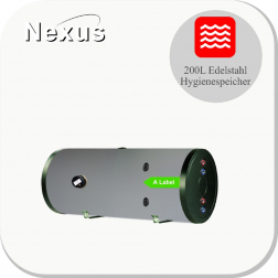 Edelstahl Hygienespeicher PAWT-200H XL-LE1
